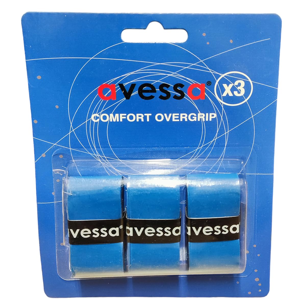 Avessa Overgrip 3'lü Mavi Og-30