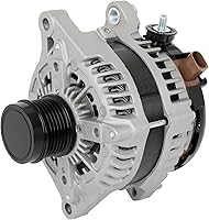 Vista 24 de SCITOO Nuevo alternador apto para Nissan para Pickup D21 2.4L 1995 1996 1997 2.4-12V 60 Amp CW 1-Groove Polea, reemplazo OE 23100-0S300