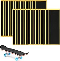 Vista 9 de 100 Piezas de Cinta Adhesiva de Agarre de Espuma para Diapasones de Dedos, Adhesivos de Madera Negros de Calidad Antideslizantes Mini Diapasón 110mm