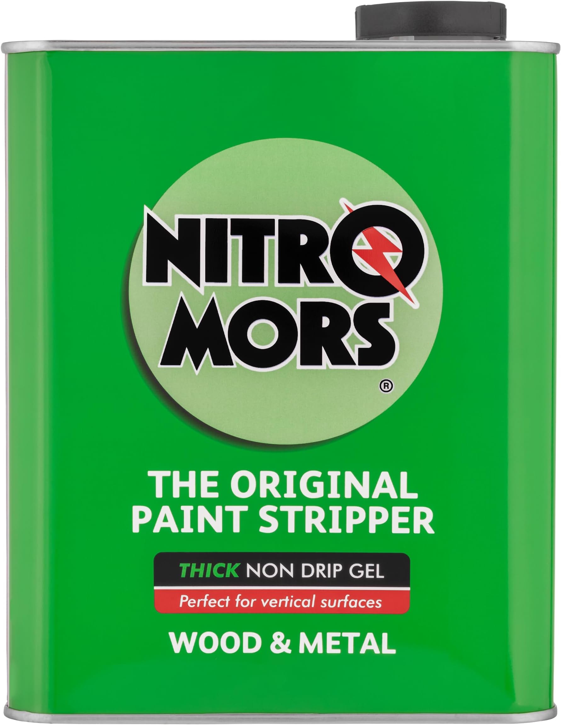 Nitromors Original Paint Stripper, Varnish & Lacquer Remover, for Wood, Metal & Concrete, 2 L