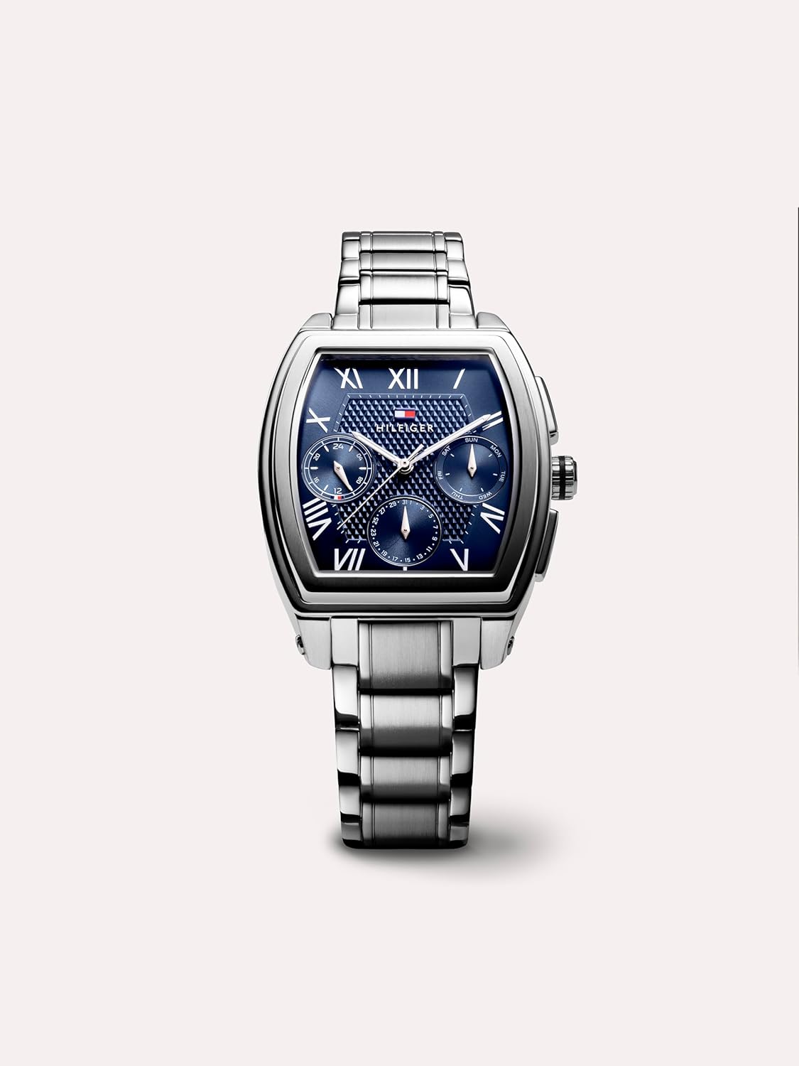 Tommy Hilfiger Men’s Multifunction Quartz Watch - Inspired by Oxford Shirt - Water Resistant up to 30m - Sophisticated Timepiece - Gift for Him 36mm