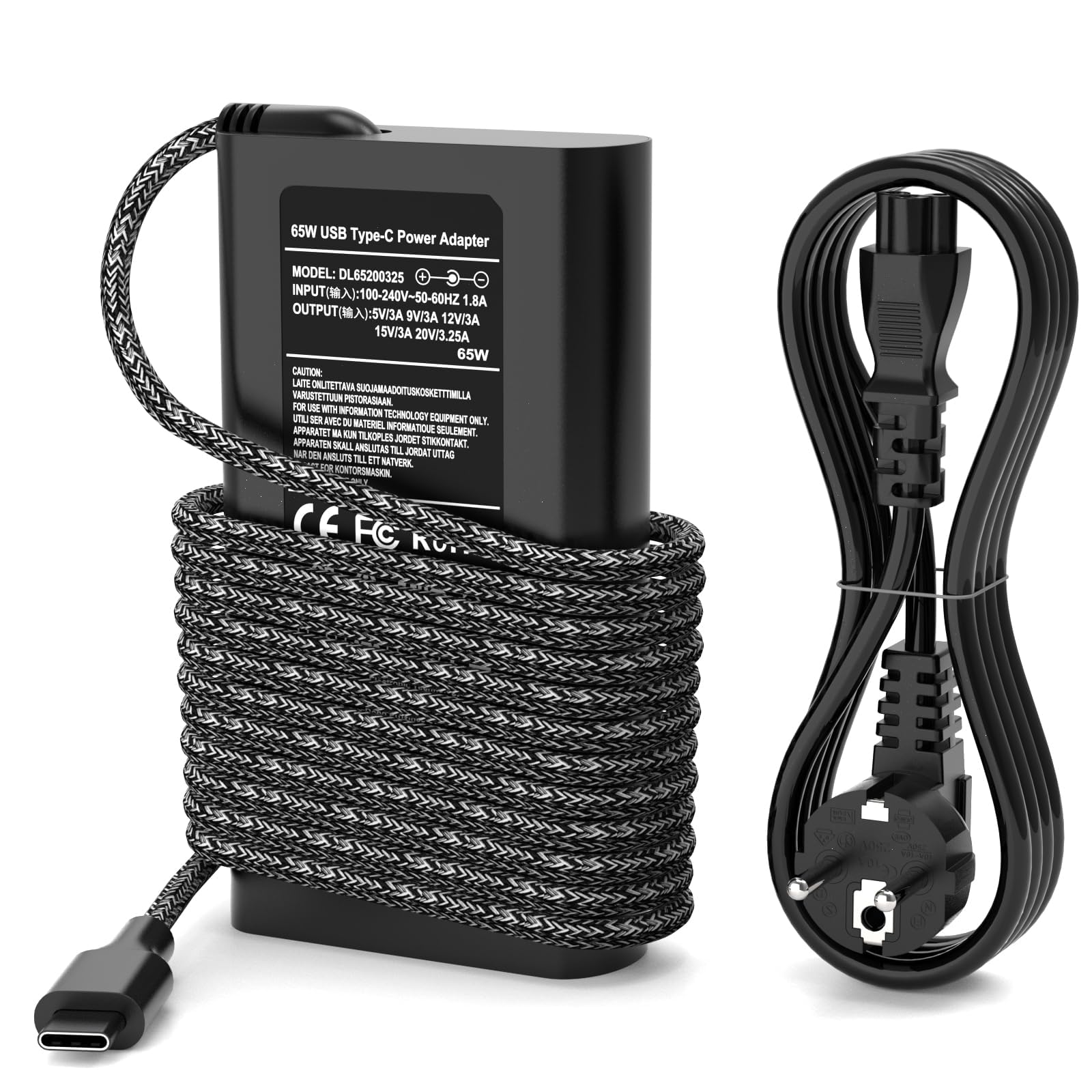 100W USB-C Caricatore 90W 65W USB C Alimentatore per Macbook Pro/Air