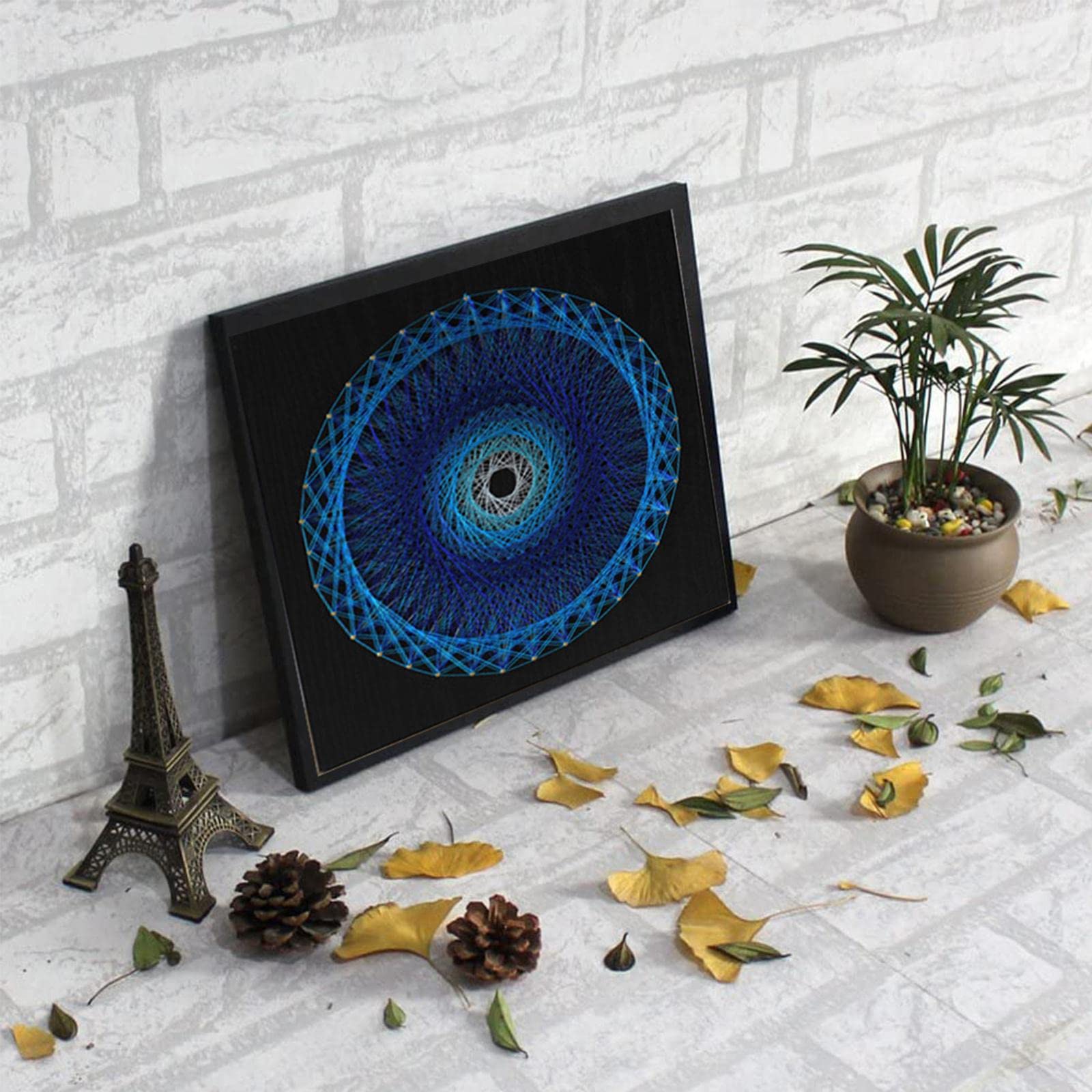 Générique Kit de Création Artistique avec Fil | Art du Fil | Kit DIY Comprenant Tout Le Matériel |