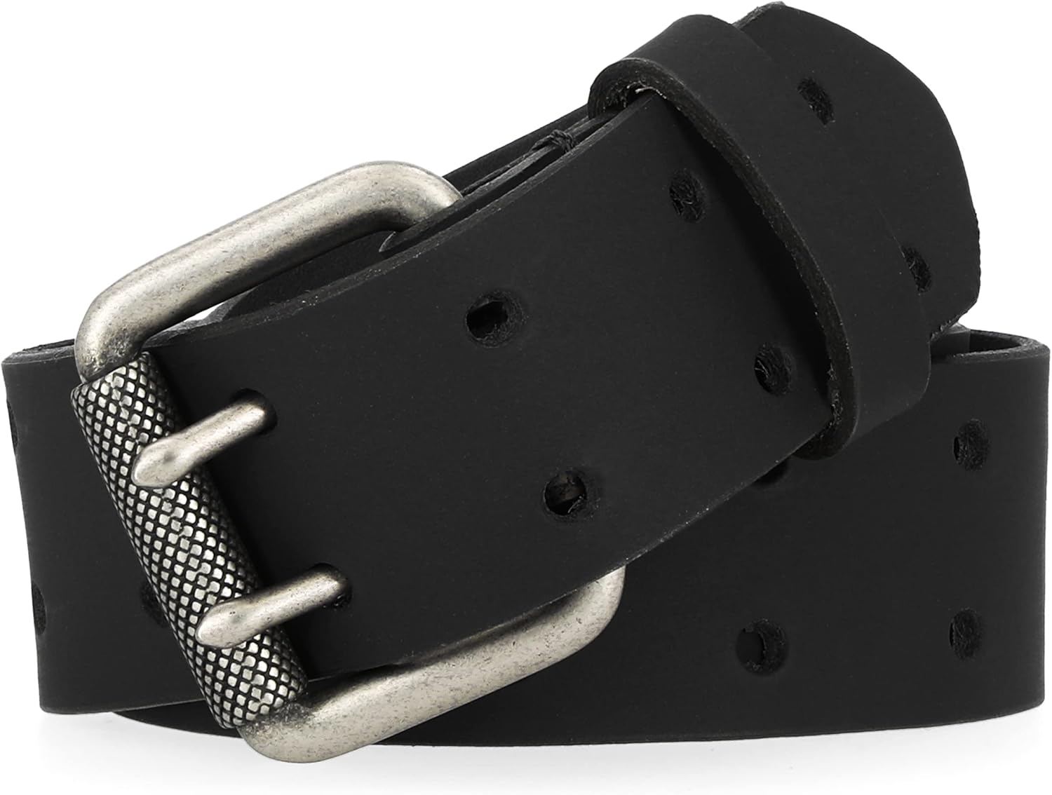 Black Oak Colonial Belt Company Men's Made in The USA Casual Leather Jean Belt - Image 2