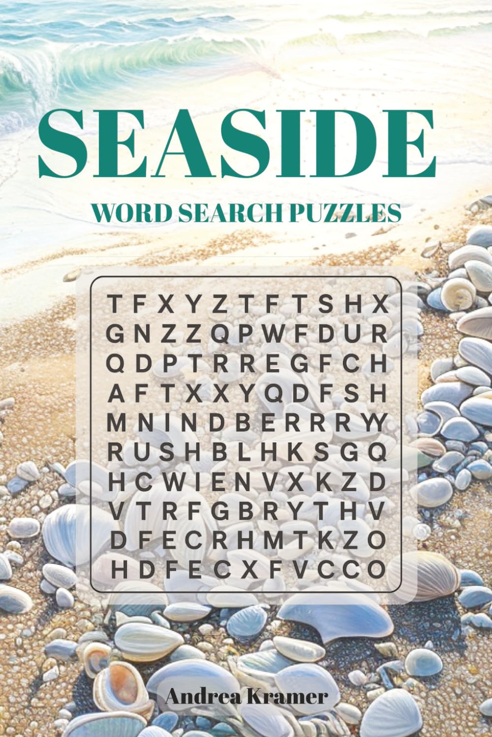 Seaside Word search puzzles: "Relax and Unwind with 55 Ocean-Themed Word Search Puzzles"