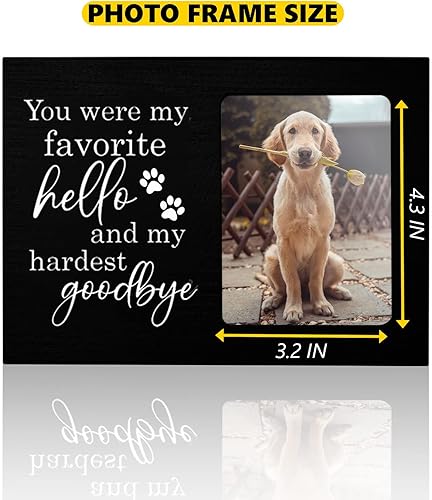 Miniatura 6 de CHONIC Urnas para mascotas para cenizas de perros urnas para perros con marco de fotos caja de recuerdo de cenizas de gato urna de condolencias por