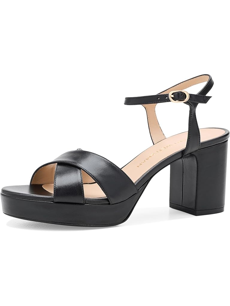 Black Stuart Weitzman Dayna Platform 80