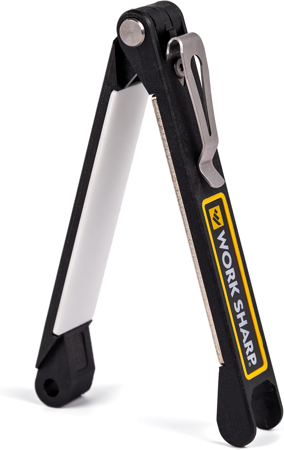 Work Sharp Folding Field Sharpener for Knives and Tools - Compact Portable Knife Edge Maintenance Gear For Tradesmen Craftsmen & Outdoor Professionals