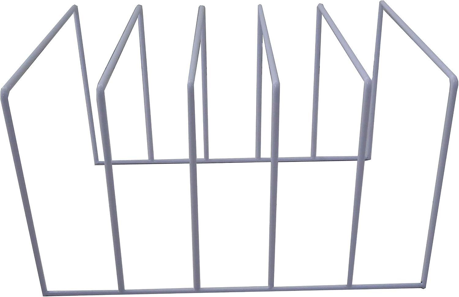 7even Record Stand White / Vinyl Records LP Table Rack White – BigaMart