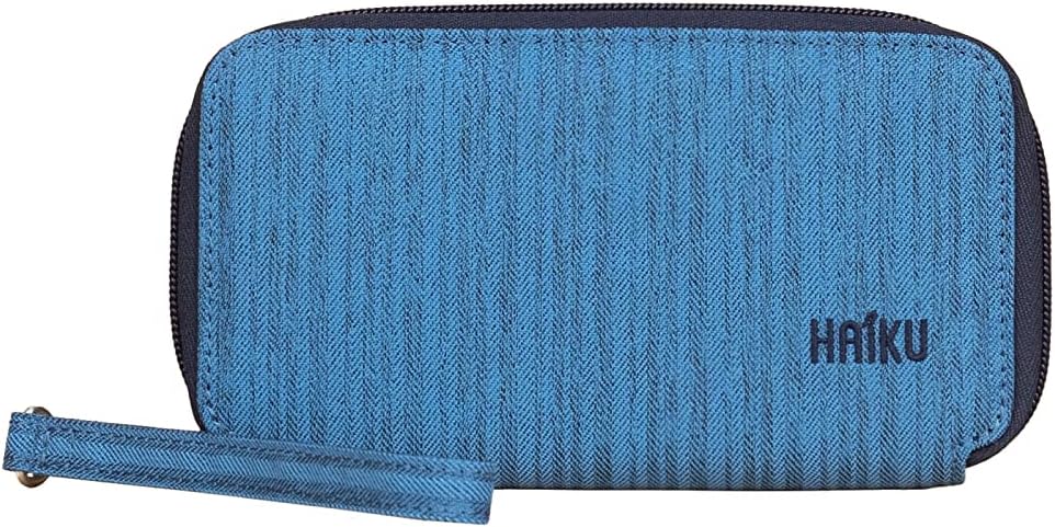 Intrepid Wristlet, Clutch Wallet, Zip Around RFID-Blocking Credit Card and ID Holder, Hand Purse