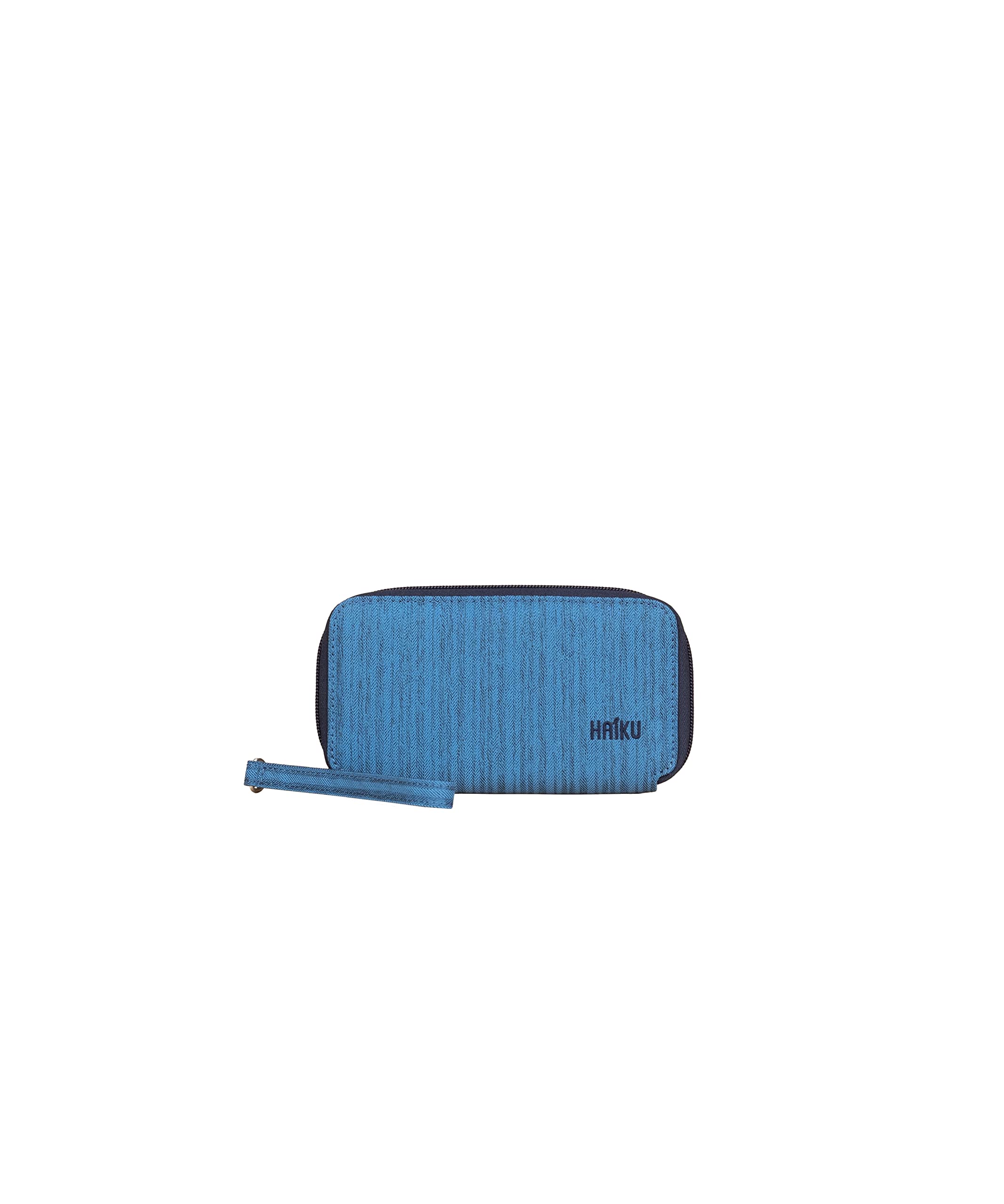HAIKU Intrepid Wristlet, Clutch Wallet, Zip Around RFID-Blocking Credit Card and ID Holder, Hand Purse