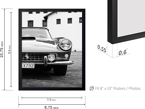 Miniatura 3 de Poster Master Póster vintage para automóvil exótico, impresión retro de lujo para automóvil, arte de fotografía, arte en blanco y negro, arte