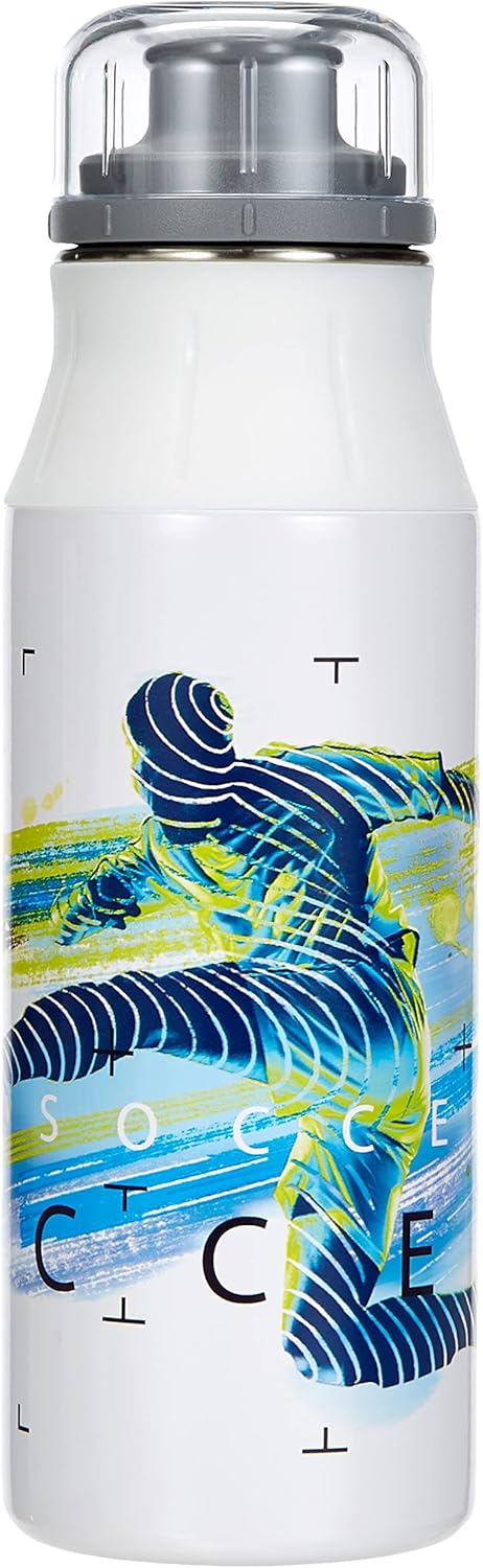 Alfi ElementBottle Edelstahl Trinkflasche 0,6l - Spülmaschinenfest & 100% Dicht