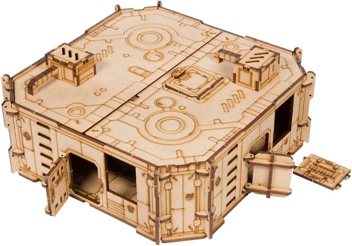 The Broken Token Horizon Grid MK 5 - MDF Terrain Building for Sci-Fi Games and Wargaming