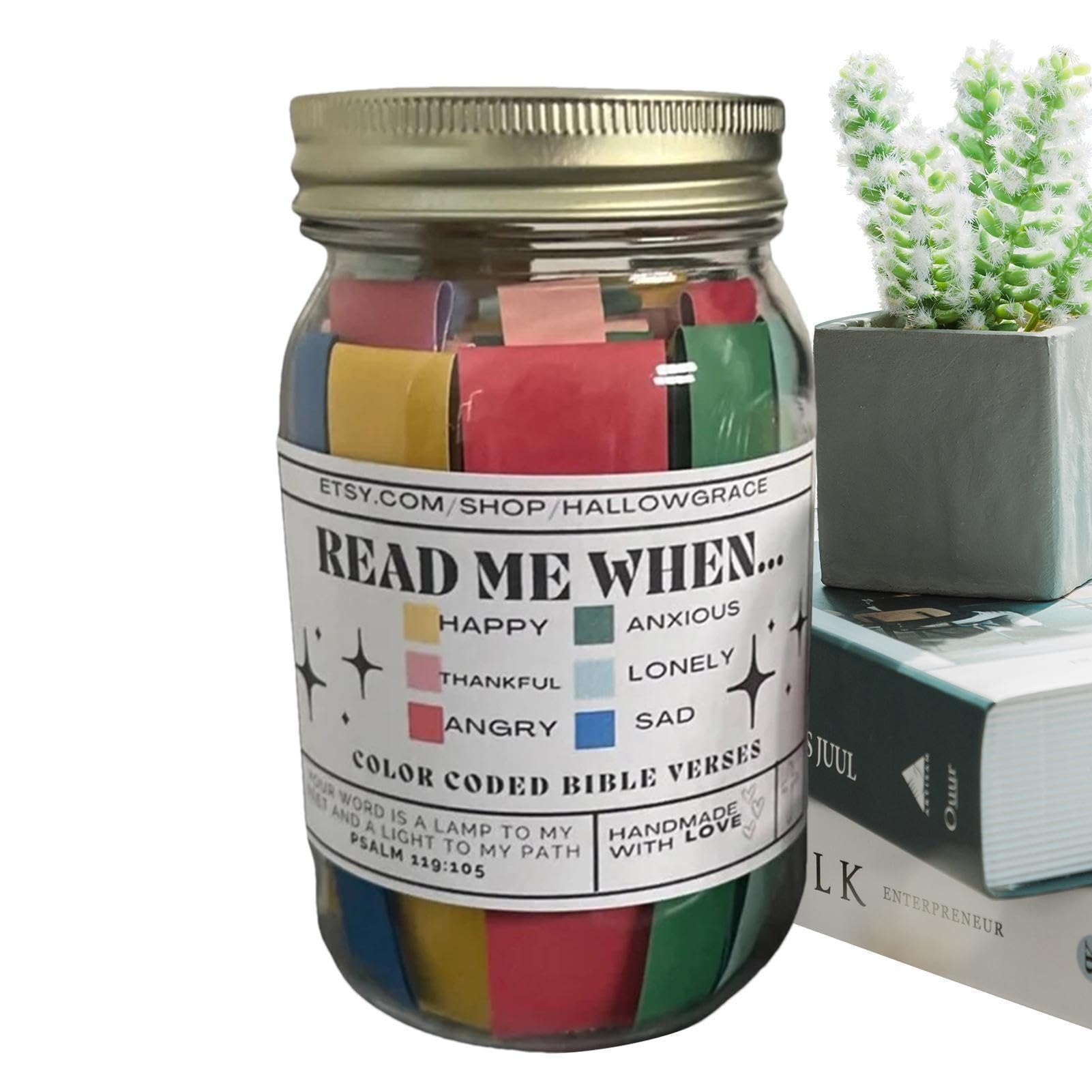 Buy Bible Verses in a Jar,Bible Verses Jar for Emotions and Feelings