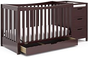 Graco Remi 4-in-1 Convertible Crib and Changing Table