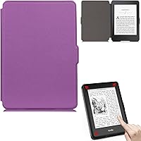 Vista 8 de REASUN Funda para Kindle Paperwhite 123, funda delgada con ranuras magnéticas para tarjetas con funda protectora de encendido y apagado automático