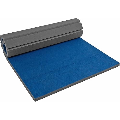 FlooringInc's Rollout Carpet Top Cheer Mat, Perfect as a Gymnastics Mat, Tumbling Mat or Portable Cheerleading Gym Mats for Home Workouts and Practice