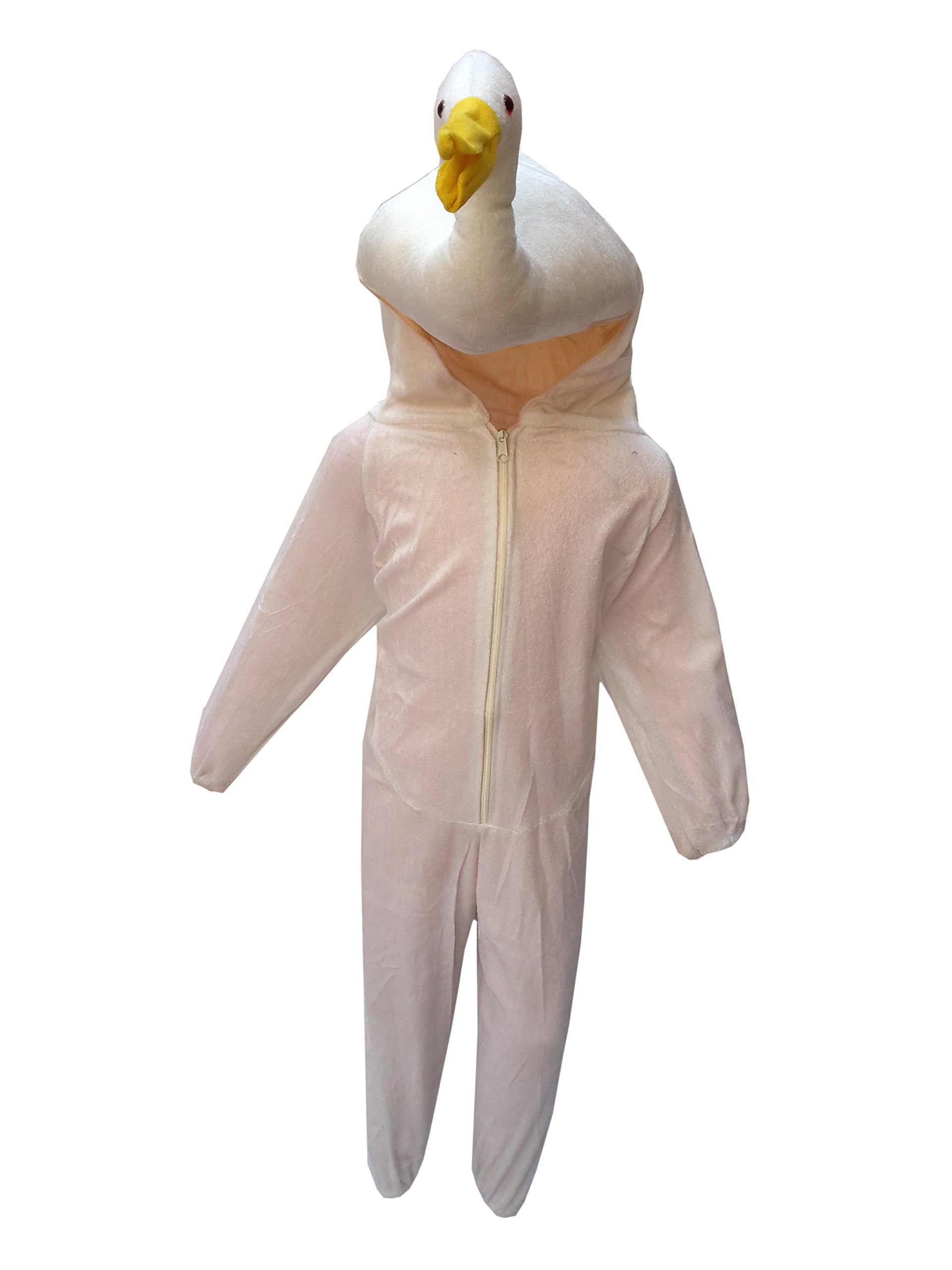 Kaku Fancy Dresses Duck Water Animal Costume -White, 7-8 Years, For Boys & Girls (B01M0GPY4N) Amazon Price History, Amazon Price Tracker
