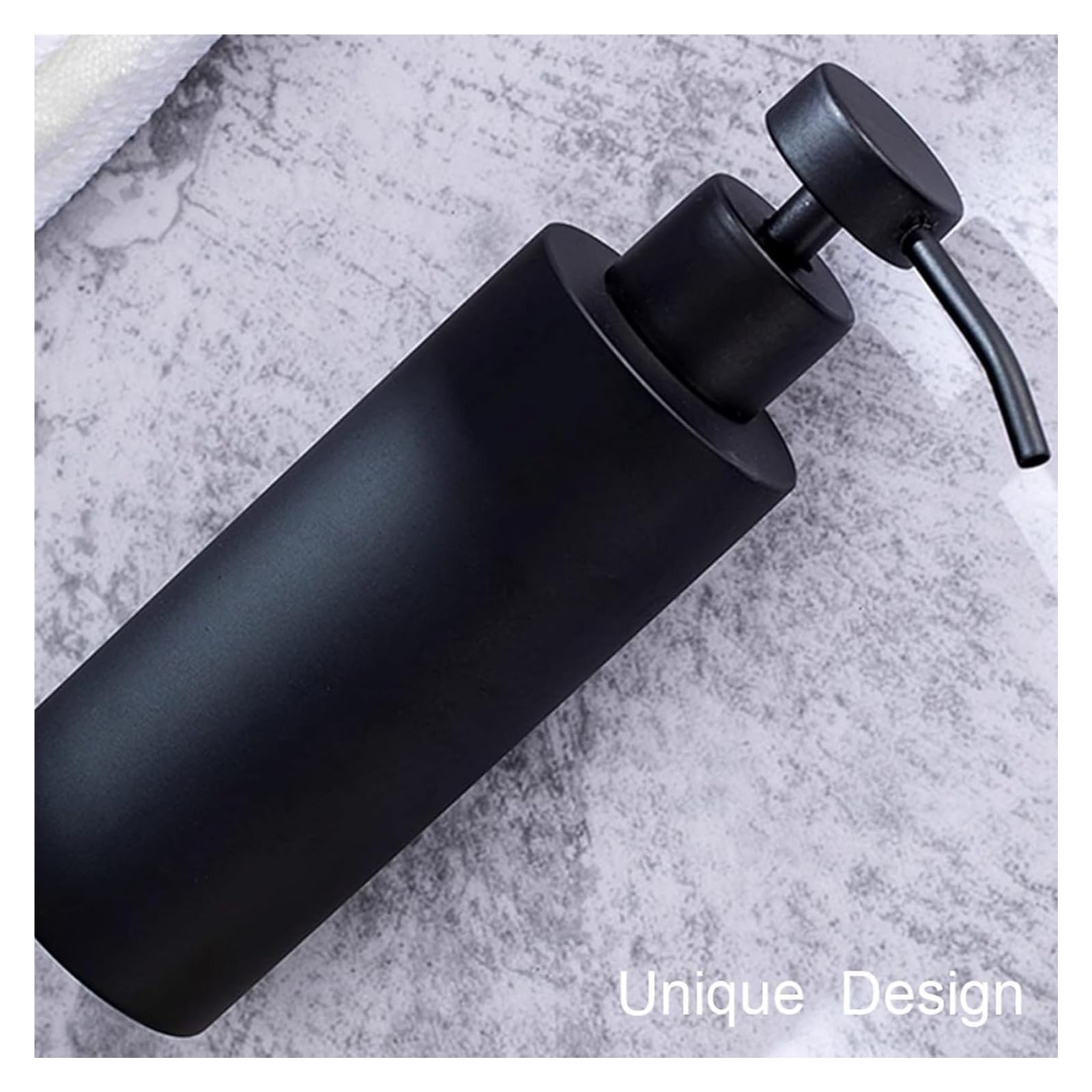 Dispenser di Sapone in Ceramica, Dispenser Sapone, Flacone Dispenser for Sapone Liquido, Ricaricabile, Adatto for disinfettante for Le Mani, Sapone, Dispenser for flaconi di lozione