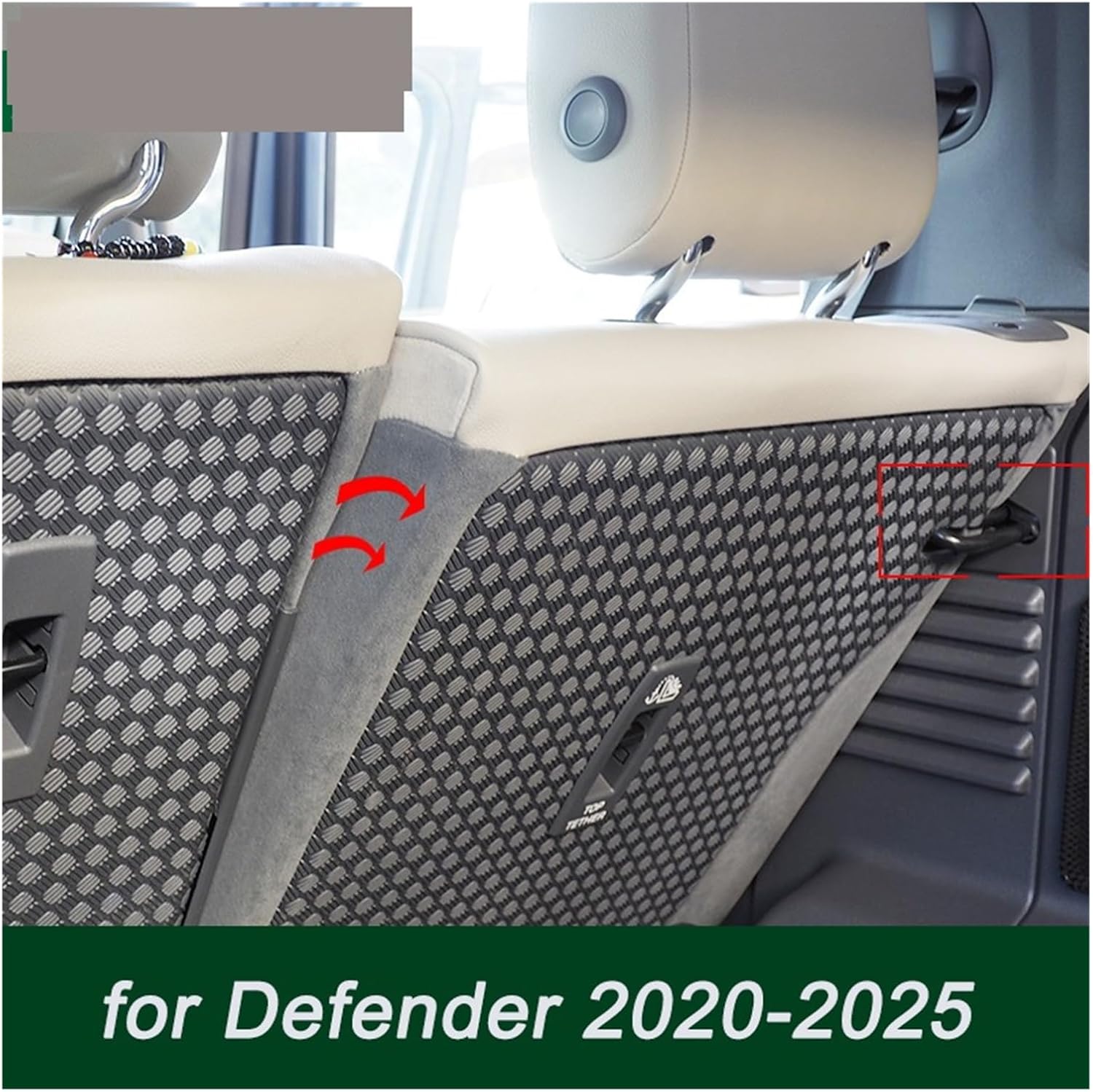 Rear Seat Adjustment Seat Adjustment Bracket Fit for Land Rover Defender 110 2020-2025 Rear seat Angle Adjustment Bracket Bracket Angle Tilt Hook