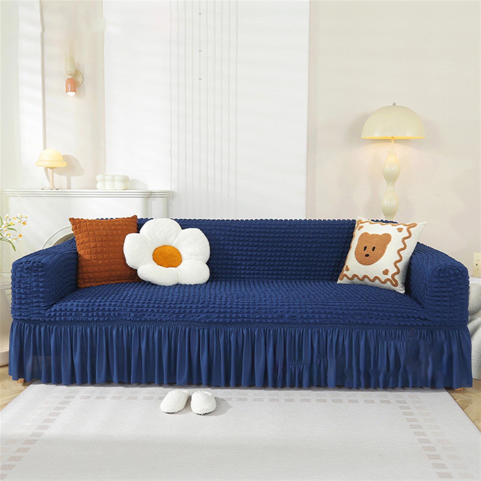 Housse de canapé en seersucker pour sublimer votre salon, chambre ou jardin