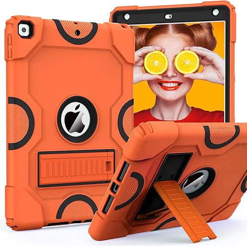 Funda para iPad de 9 generación, funda para iPad de 87 generación, funda para iPad de 10.2 pulgadas 202120202019, funda protectora resistente a