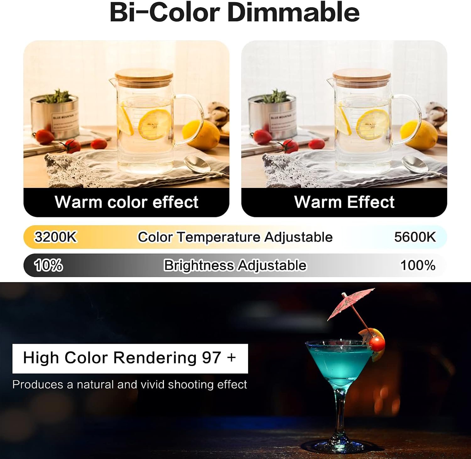 Hottest Sales GVM Led Video Light with APP Control, Dimmable Bi-Color 50W Video Lighting Kit Photography Lighting with 832pcs Led Beads, 25000lux/0.5m, 2 Packs Professional Led Light Panel with Tripod, 3200K-5600K