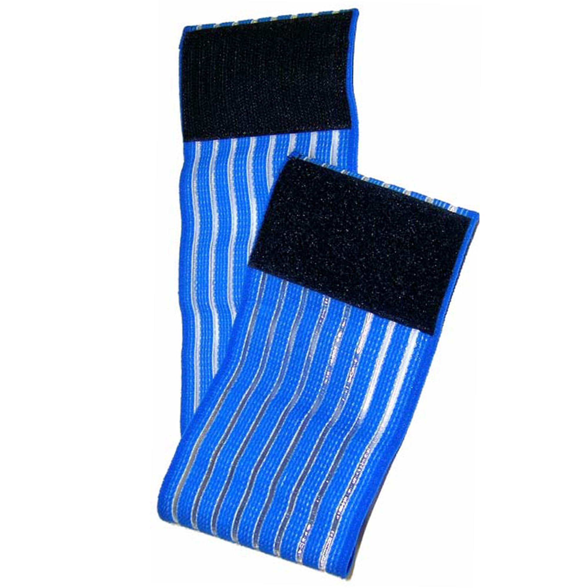 Fiab Fasce elastiche universali per elettrodi, riutilizzabili, 100x8 cm, blu, 28323