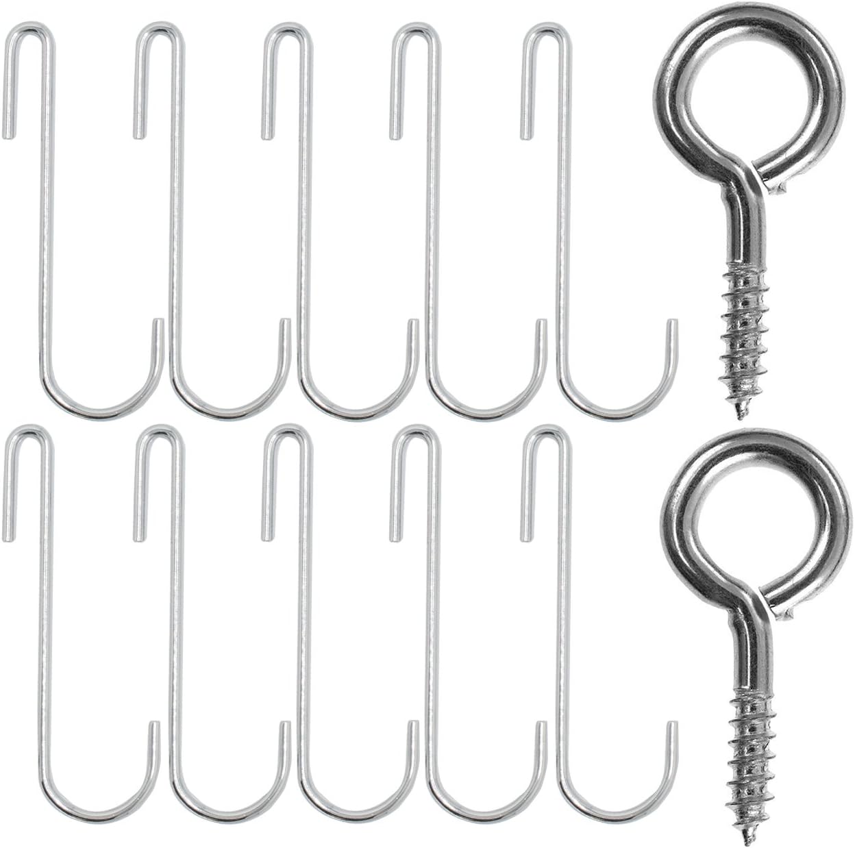 Sorbus® Pot and Pan Rack for Ceiling with Hooks — Decorative Oval Mounted Storage Rack — Multi-Purpose Organizer for Home, Restaurant, Kitchen Cookware, Utensils, Books, Household (Hanging Chrome): Home & Kitchen