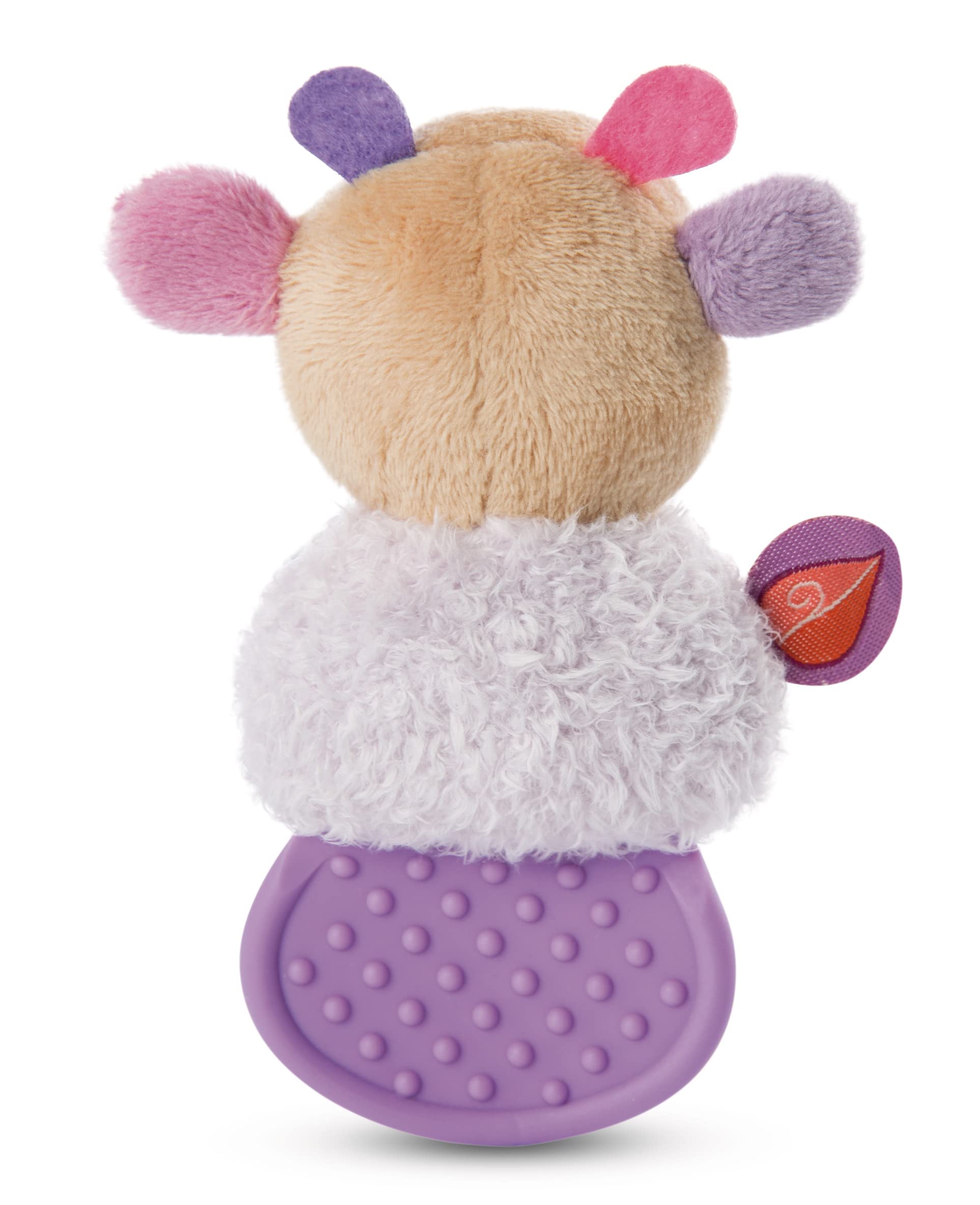 Bright Starts Snuggle & Teethe - Giocattolo Massaggiagengive A Forma Di Giraffa, Senza BPA, Per Neonati - Foto 3