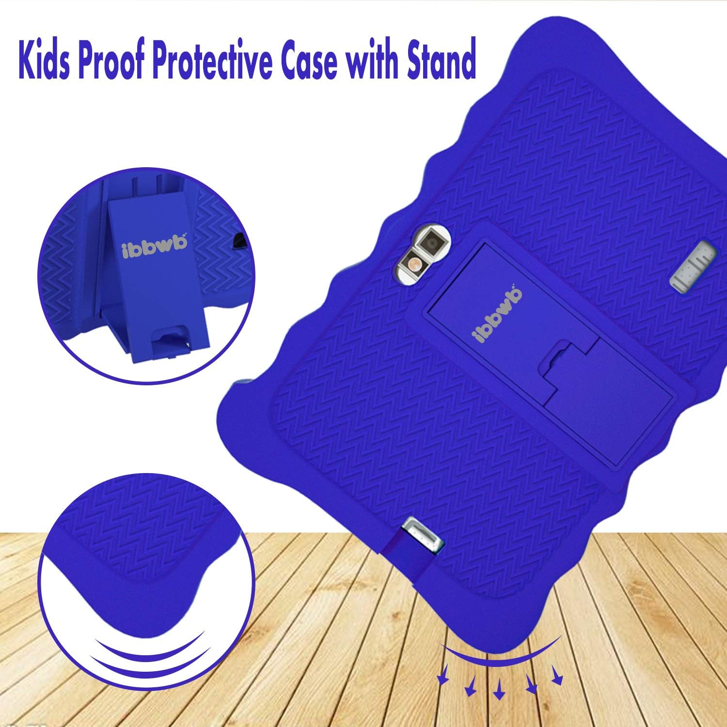 Blасk Frіdау - 80% оƒƒ Kids Tablet, 7 inch Tablet for Kids, WiFi Android 9.0 Pie, 2GB RAM 16GB ROM, Kid Edition Tablets, Parental Control, Education Apps Pre Installed, Dual Camera, 7” HD Display, Kids- Proof Case - Blue