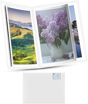 SXhyf A3 Diamond Painting Storage Book 16.5x12.1in for Display 60 Pages