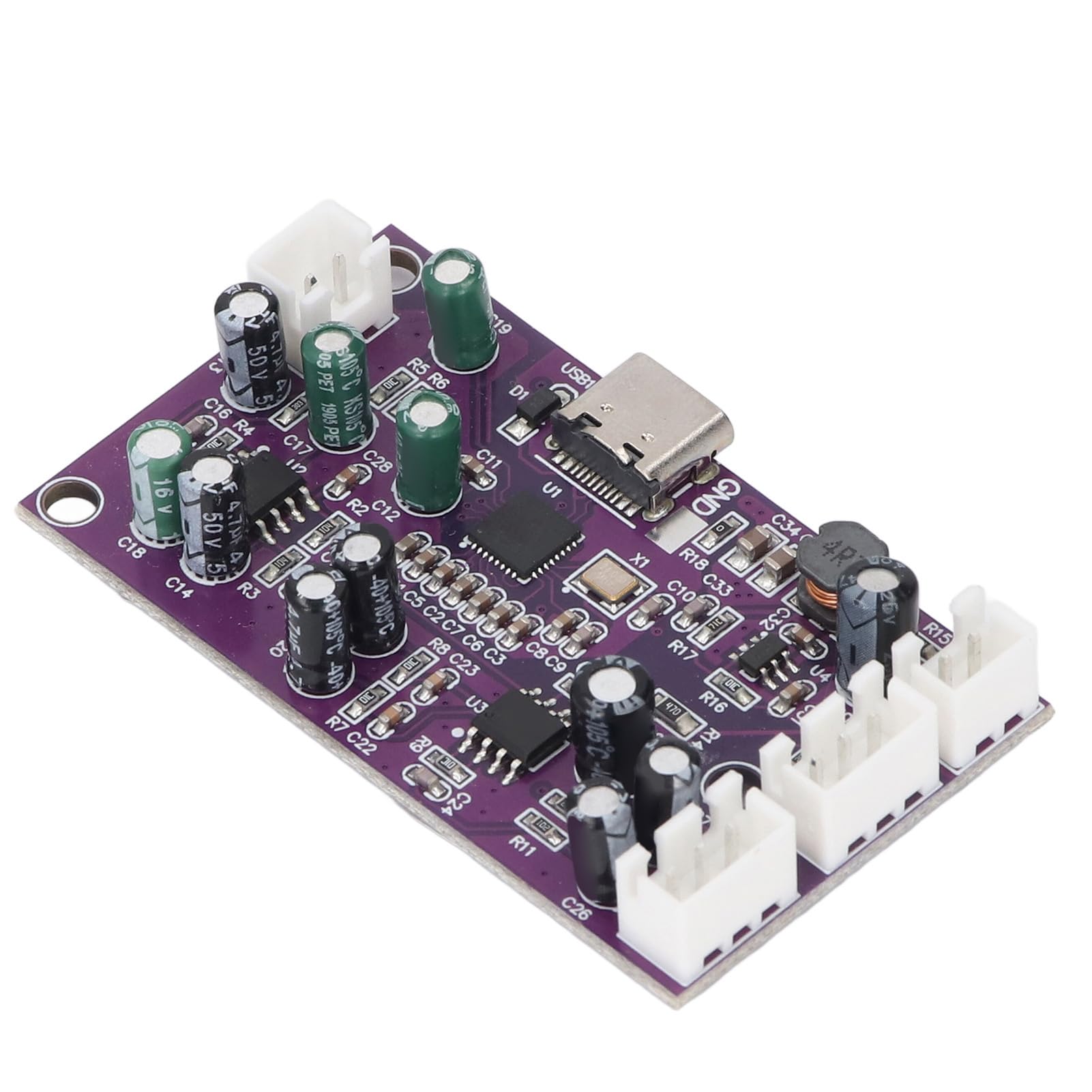 DSP Digital Reverb Module Sound Online Tuning Tool Karaoke Mixer Effect Board DC12-18V