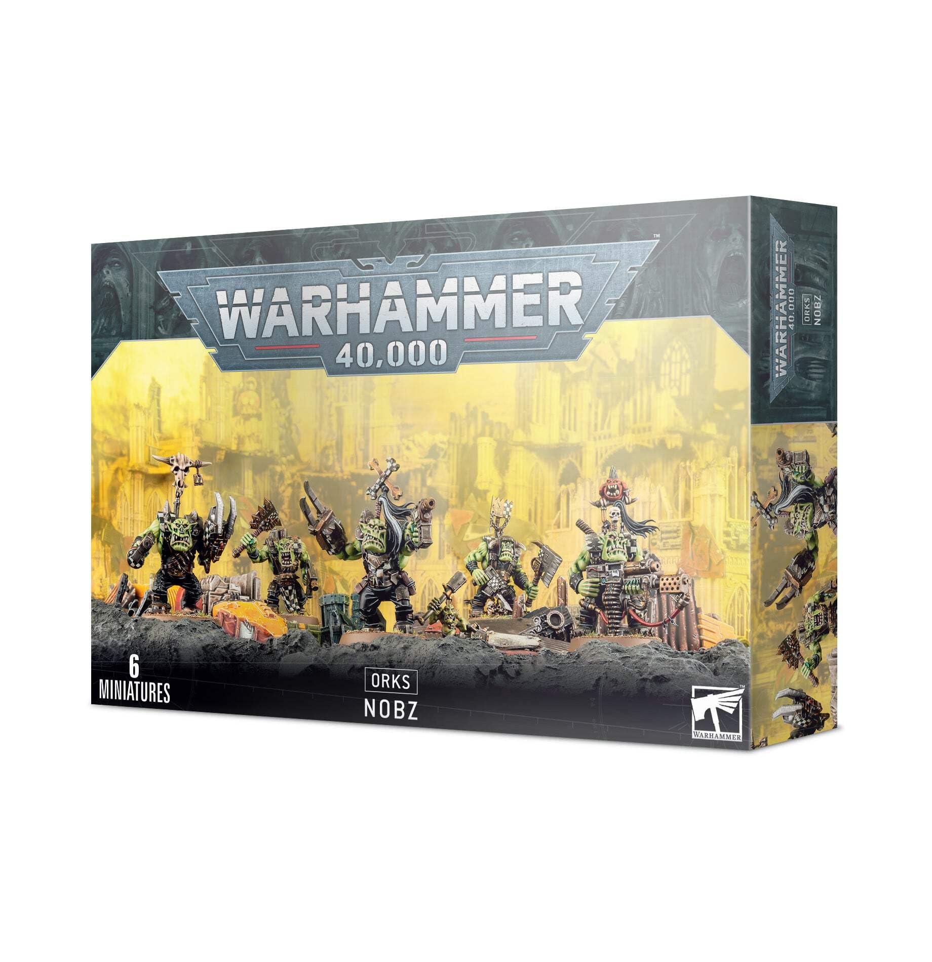 Warhammer 40000 ノブ Amazon.com: Games Workshop Warhammer 40k - Ork Nobz (2018