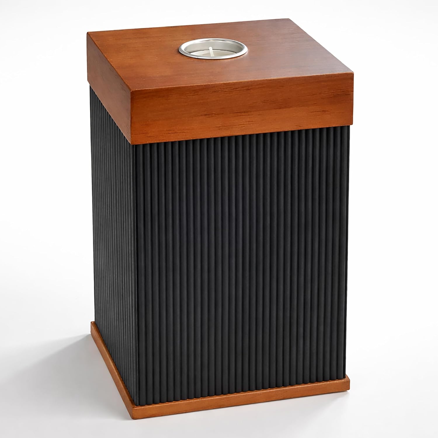 Cremation Urn for Human Ashes | Keepsake Urns for Adult Ashes | Decorative Urn Made from Premium Wood (Wood, Large Memoria Urn)