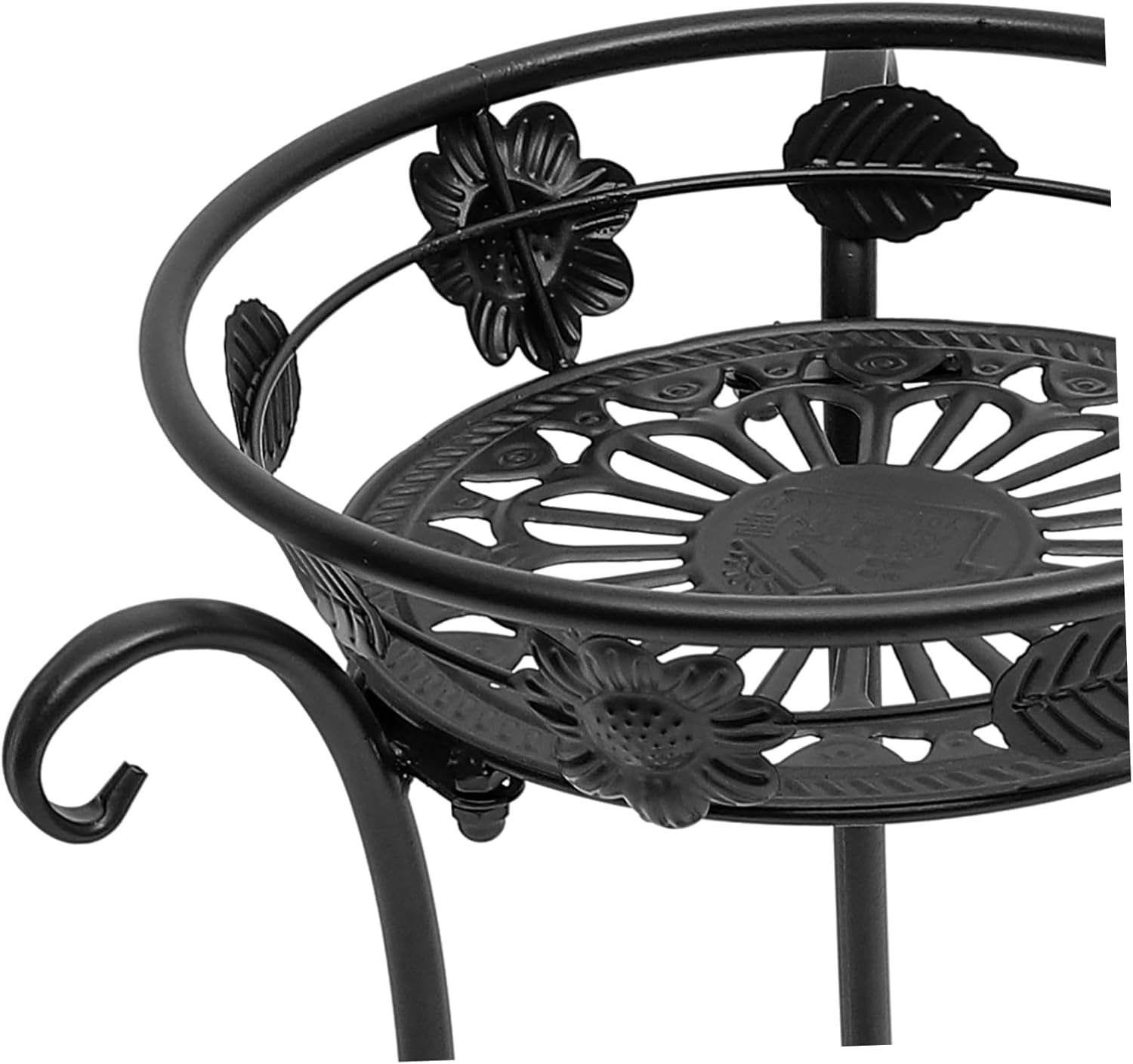 Elegant Plant Stand Portable Flower Pot Shelf for Living Study Kitchen