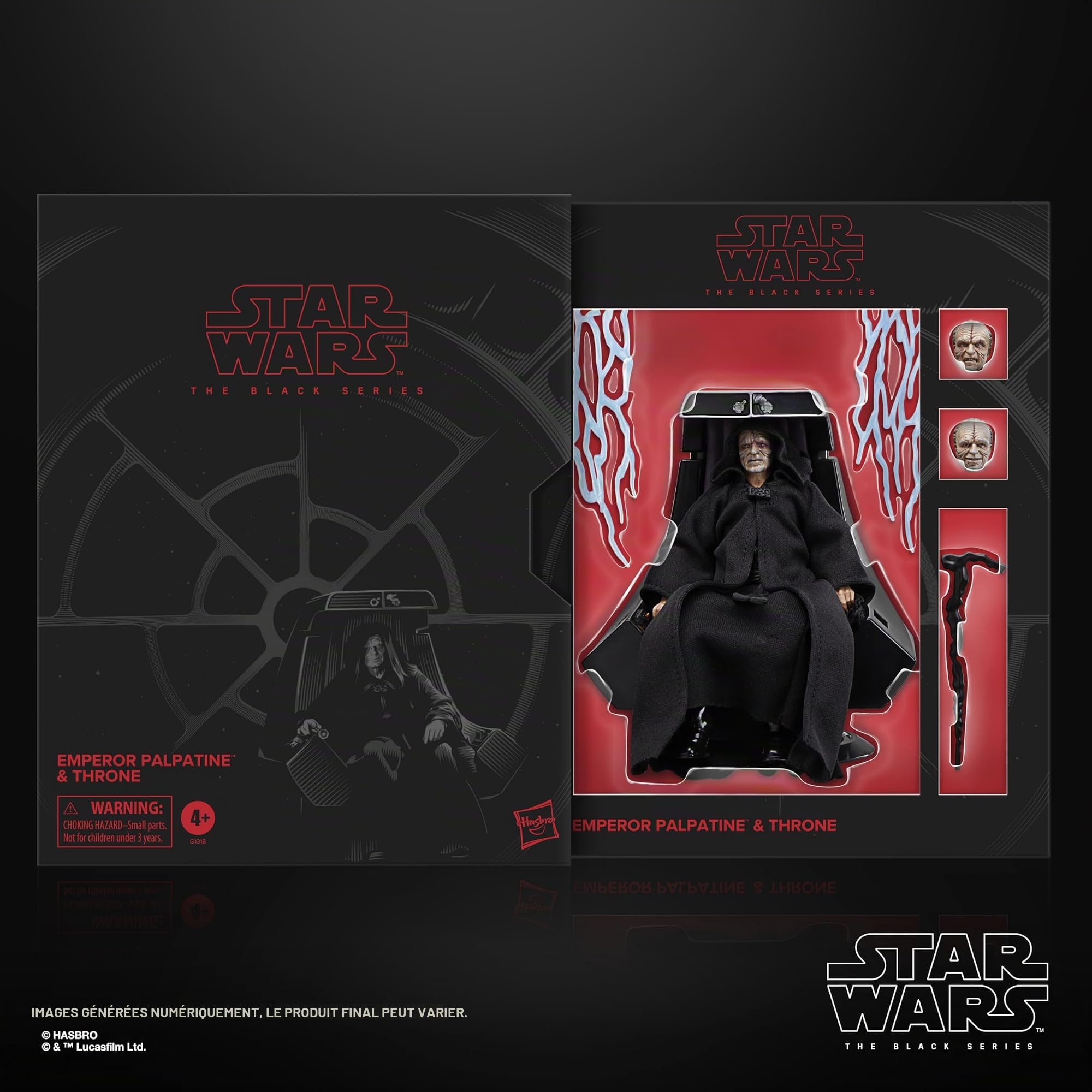 Star Wars The Black Series Emperor Palpatine, Return of The Jedi 15 CM Action Figures