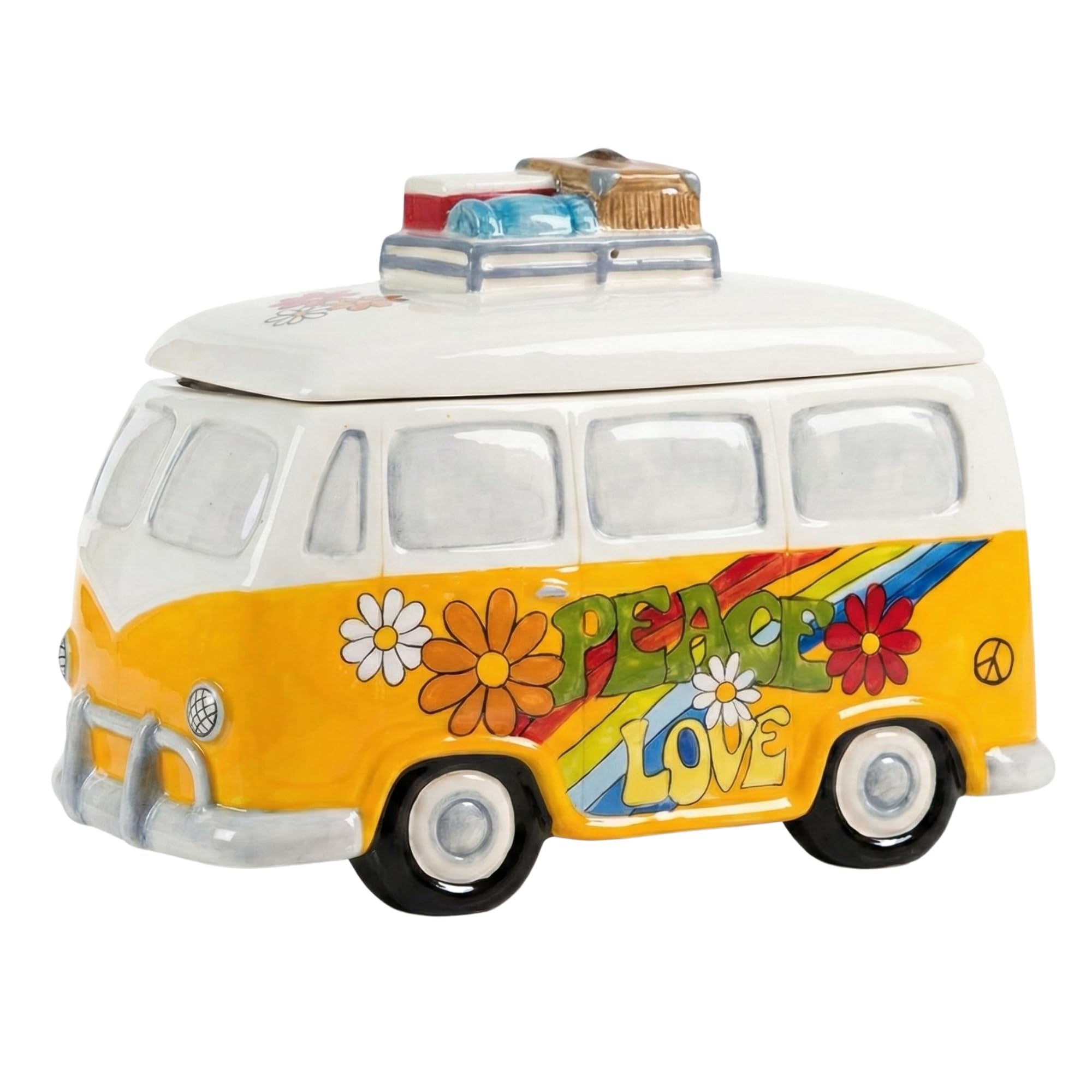 Blue Sky Ceramics Love Van Cookie Jar
