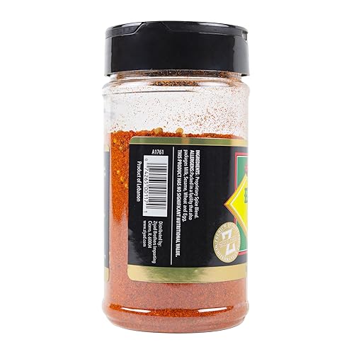 Vista 135 de Ziyad Shaker Premium Sumac - Mezcla de especias sabrosas, sin aditivos, sin conservantes, sin sal, sin MSG, 5.5 onzas