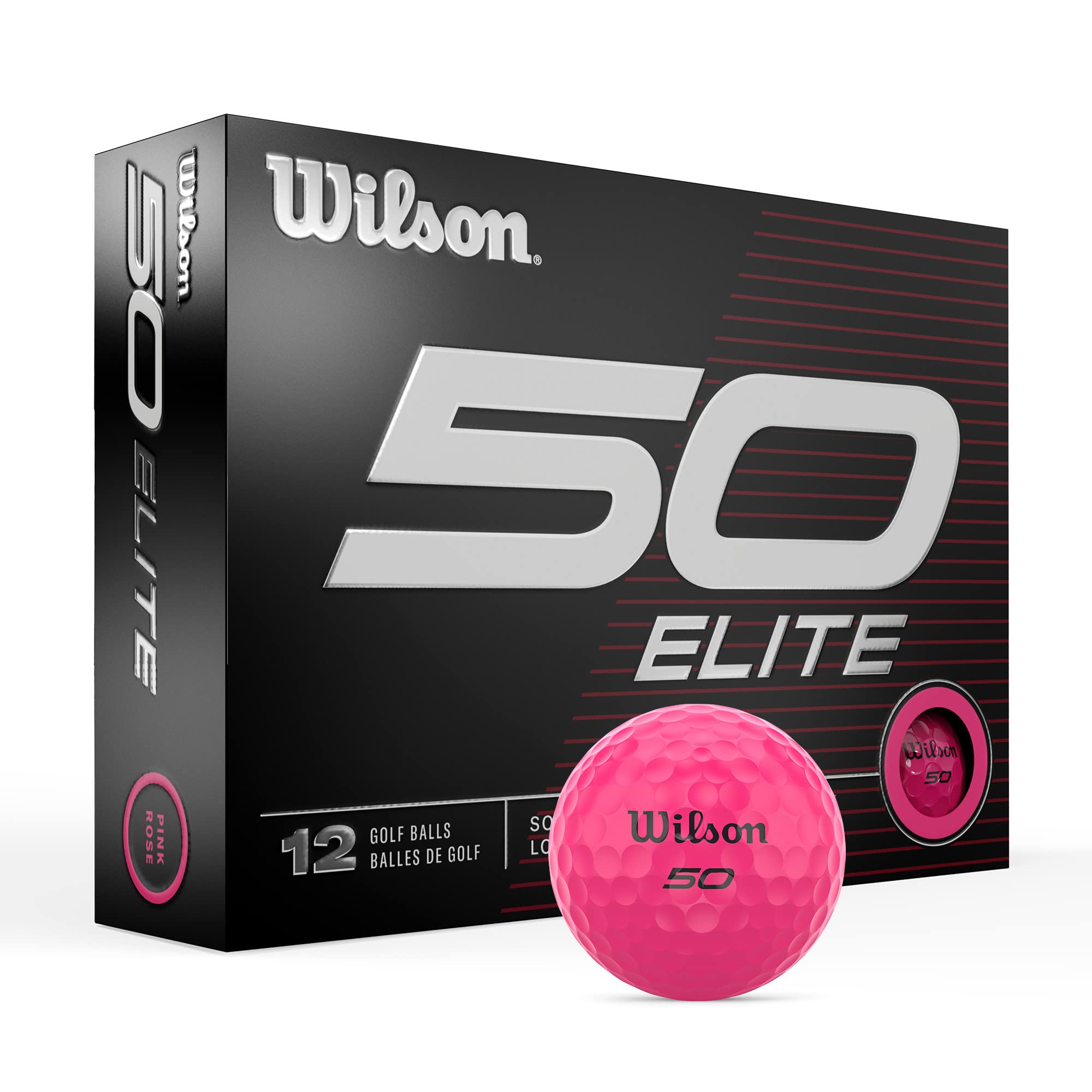 Fifty Elite Golf Balls - 12 Pack
