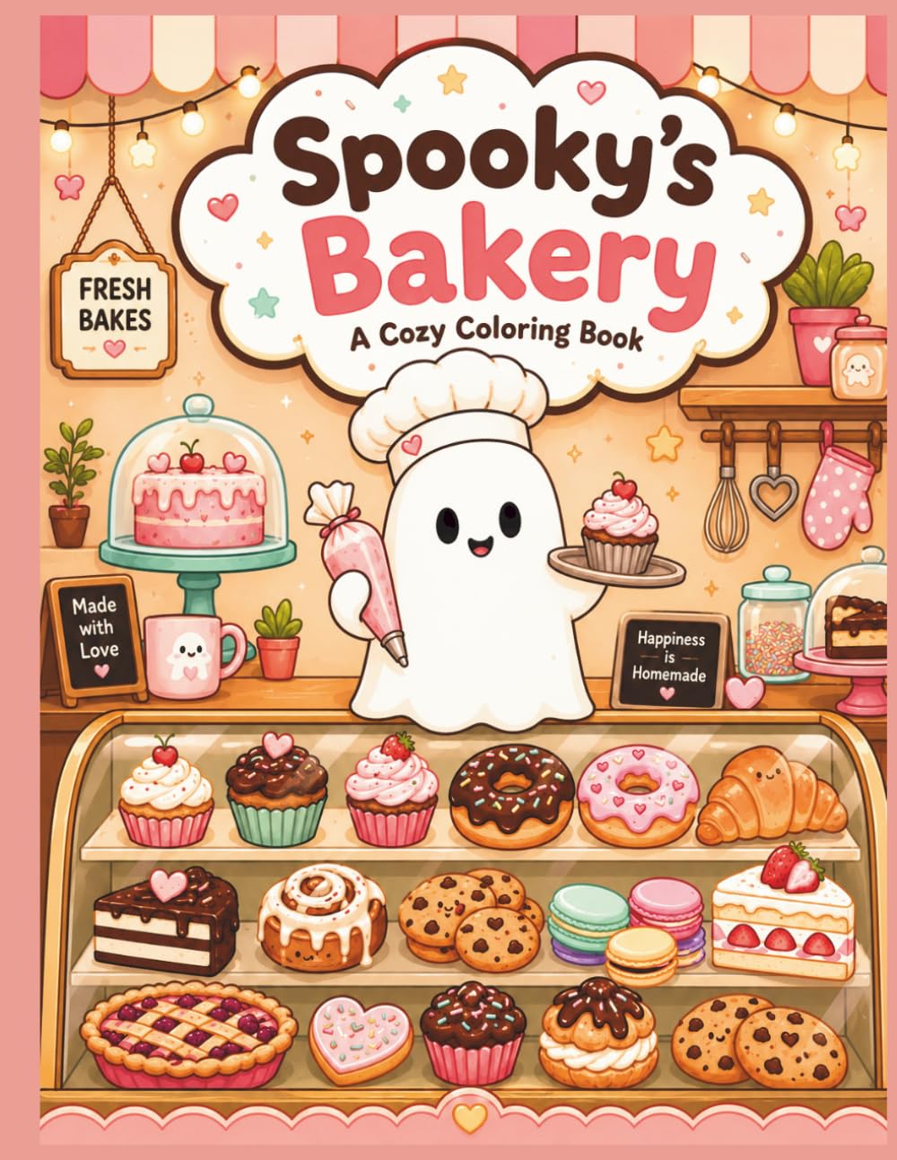Spooky's Bakery: A Cozy Coloring Book (Meet Spooky)