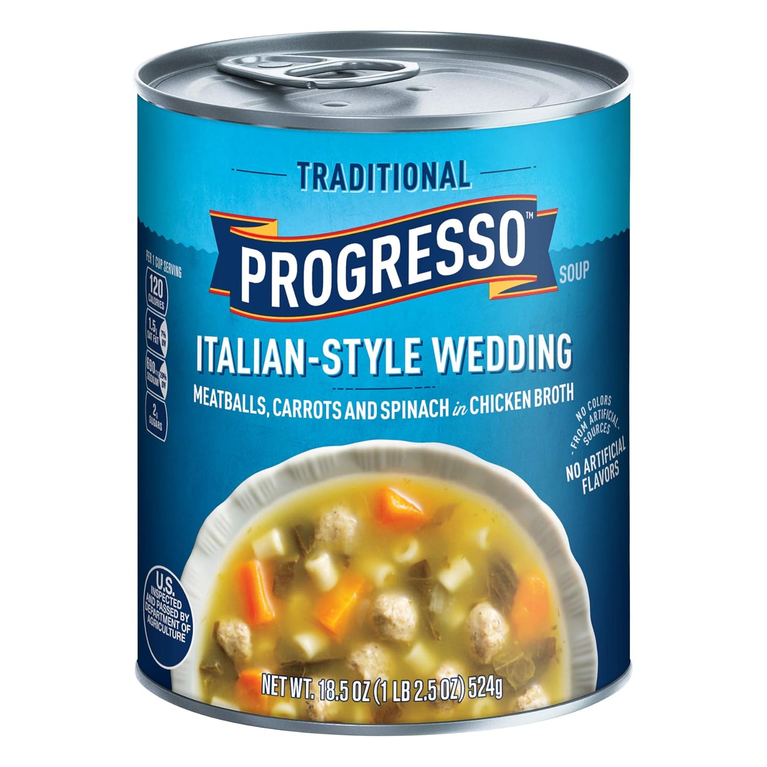 Progresso Traditional Italian-Style Wedding Soup 18.5oz Can (Pack of 8)