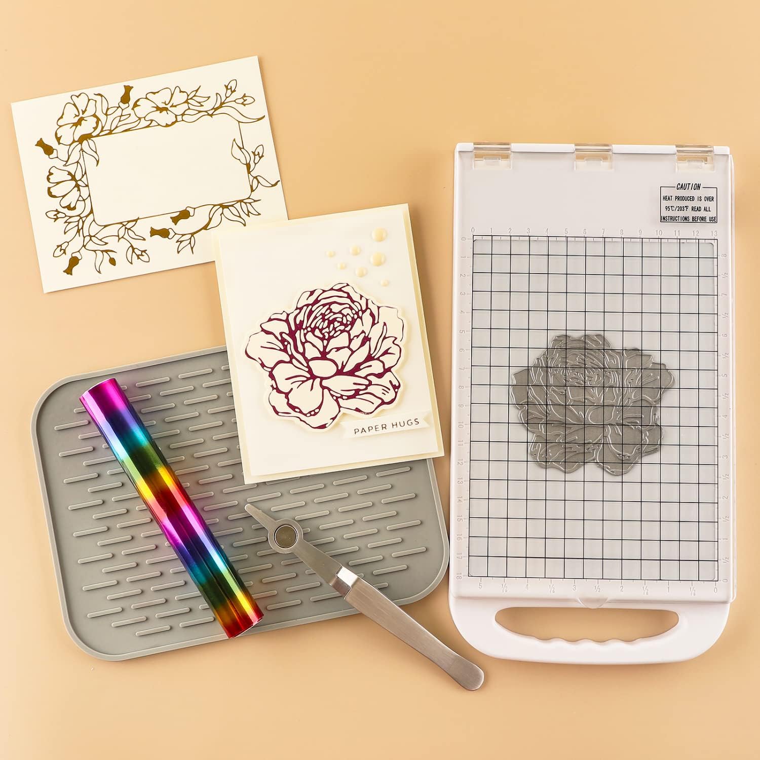 Foilpress Heat Press Crafting Foiling Machine for US Version 110V Card