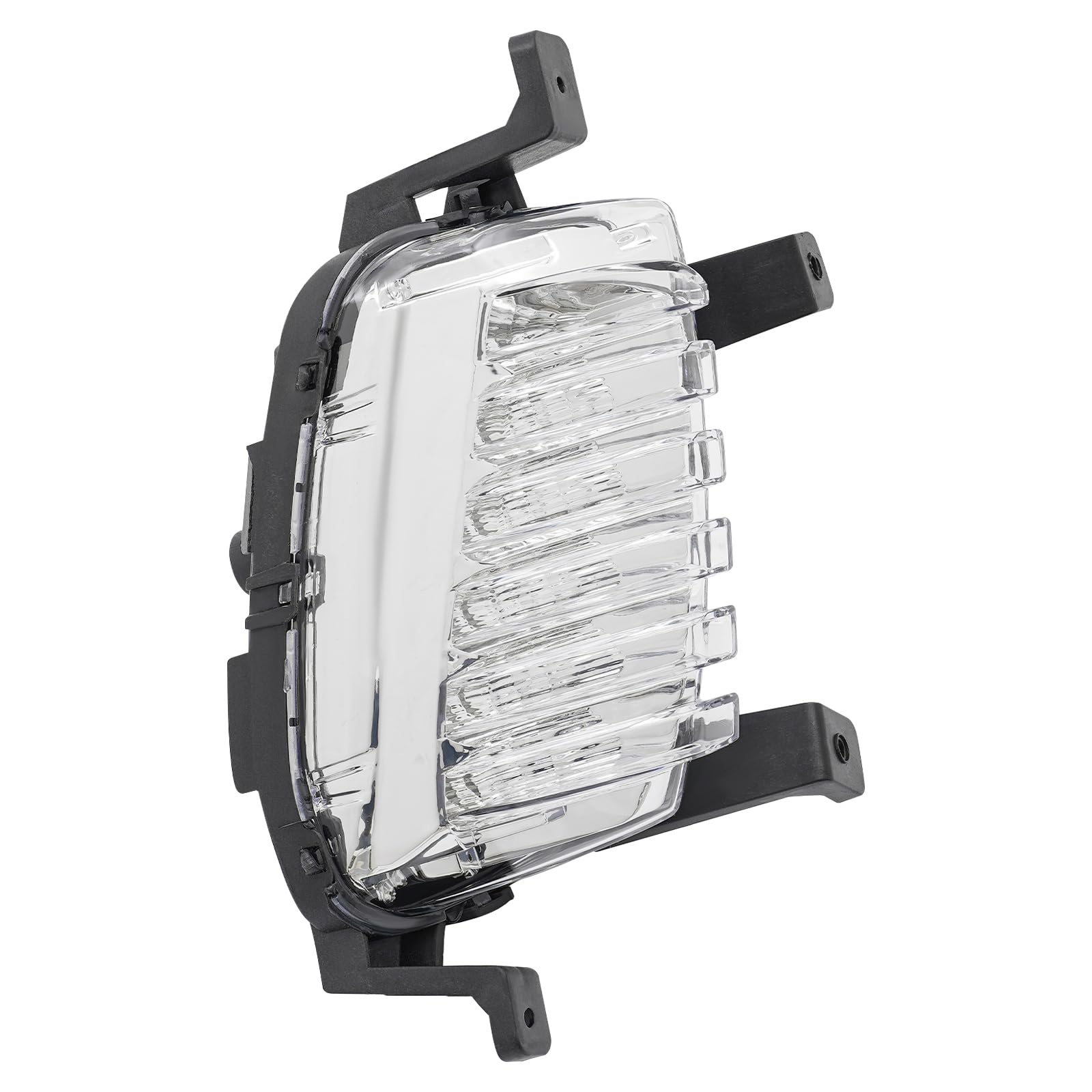 DuYouG For 2018 2019 Sonata Limited 2.0T L4 Turbo Fog Light Driving Light Front LED Daytime Running Light Right Passenger Side Black Housing Clear Lens 12V