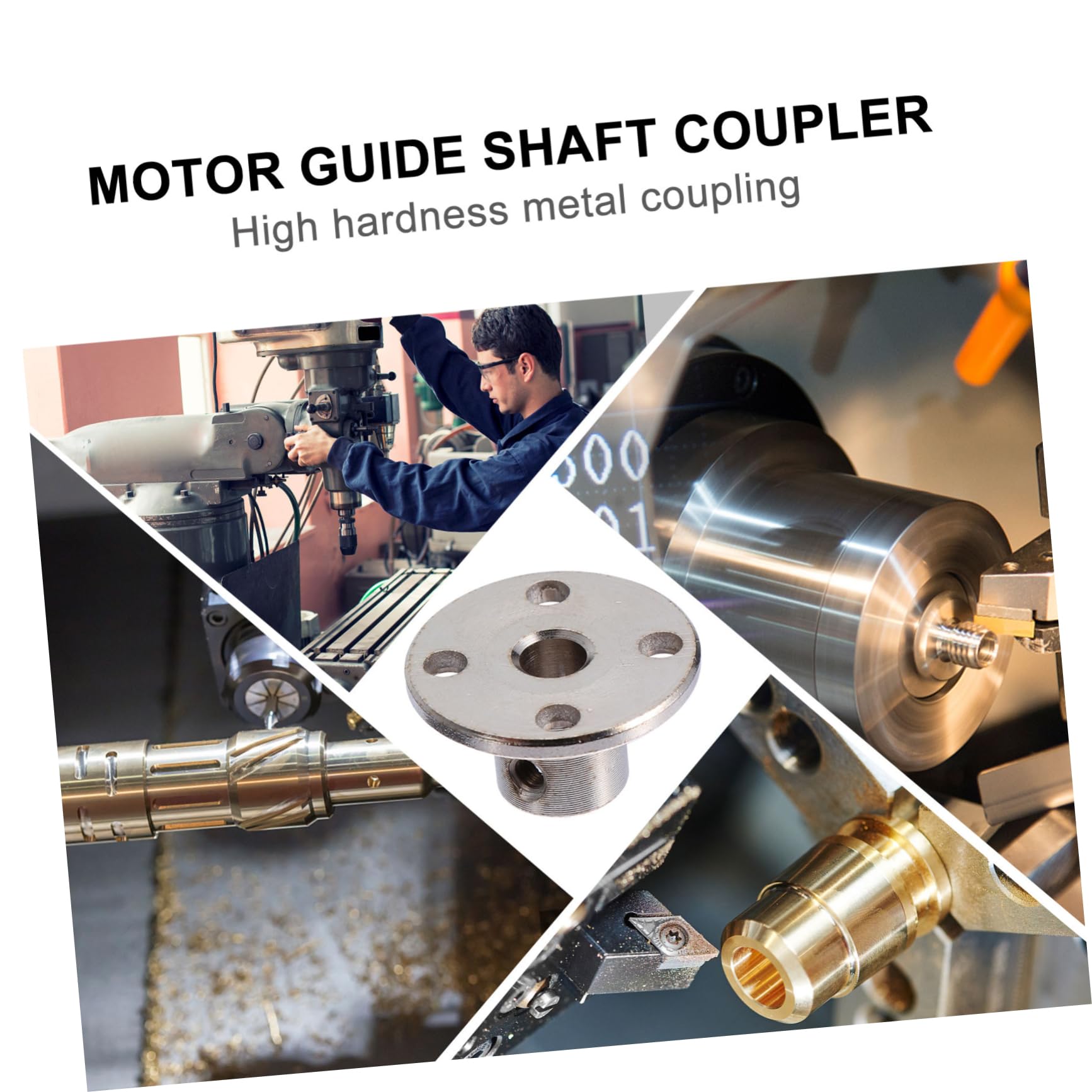 SOLUSTRE 20stücke Flansch Wellenkupplung Aus Starre Flanschverbindung Für Modellmotoren Installieren Für Diy-projekte Und Modellbau