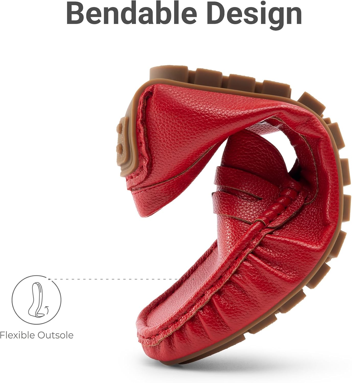 DREAM PAIRS Women's Loafers Penny Loafer Slip on Casual Dressy Comfortable Business Work Office Moccasins Driving Loafer Shoes - Image 3