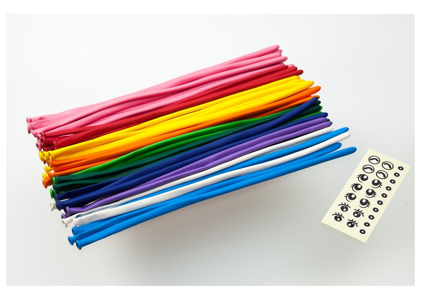 Amazon | 鈴木ラテックス ペンシルバルーン50本入り 10色アソート