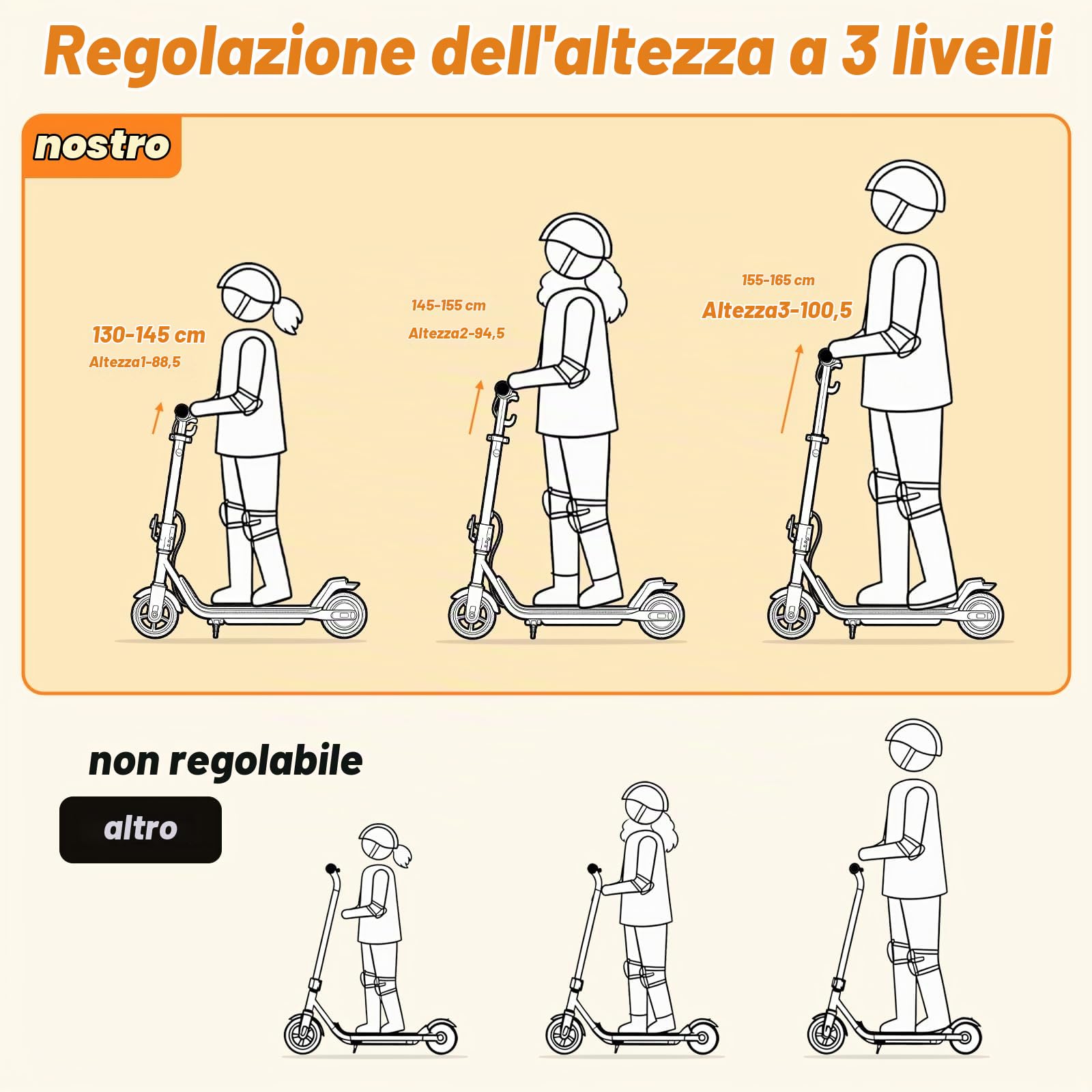 iScooter Ik3max - Scooter e Bambini Ragazzo
