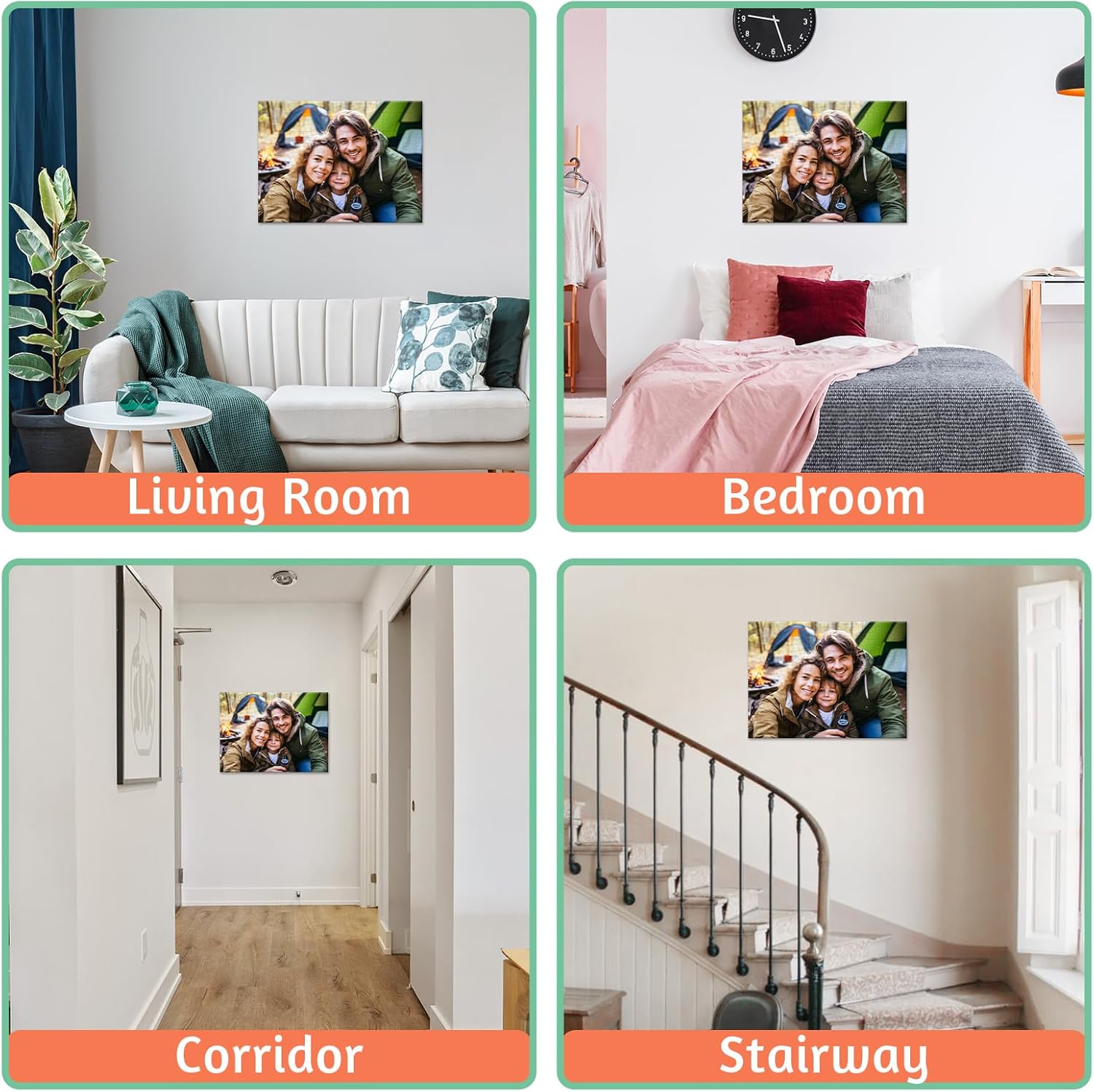 Custom Puzzle Personalized Puzzles 300/500/1000 Pieces from Photos, Customized Picture Puzzle for Adult Teens Kids Family, Birthday, Wedding, Graduation, Gift